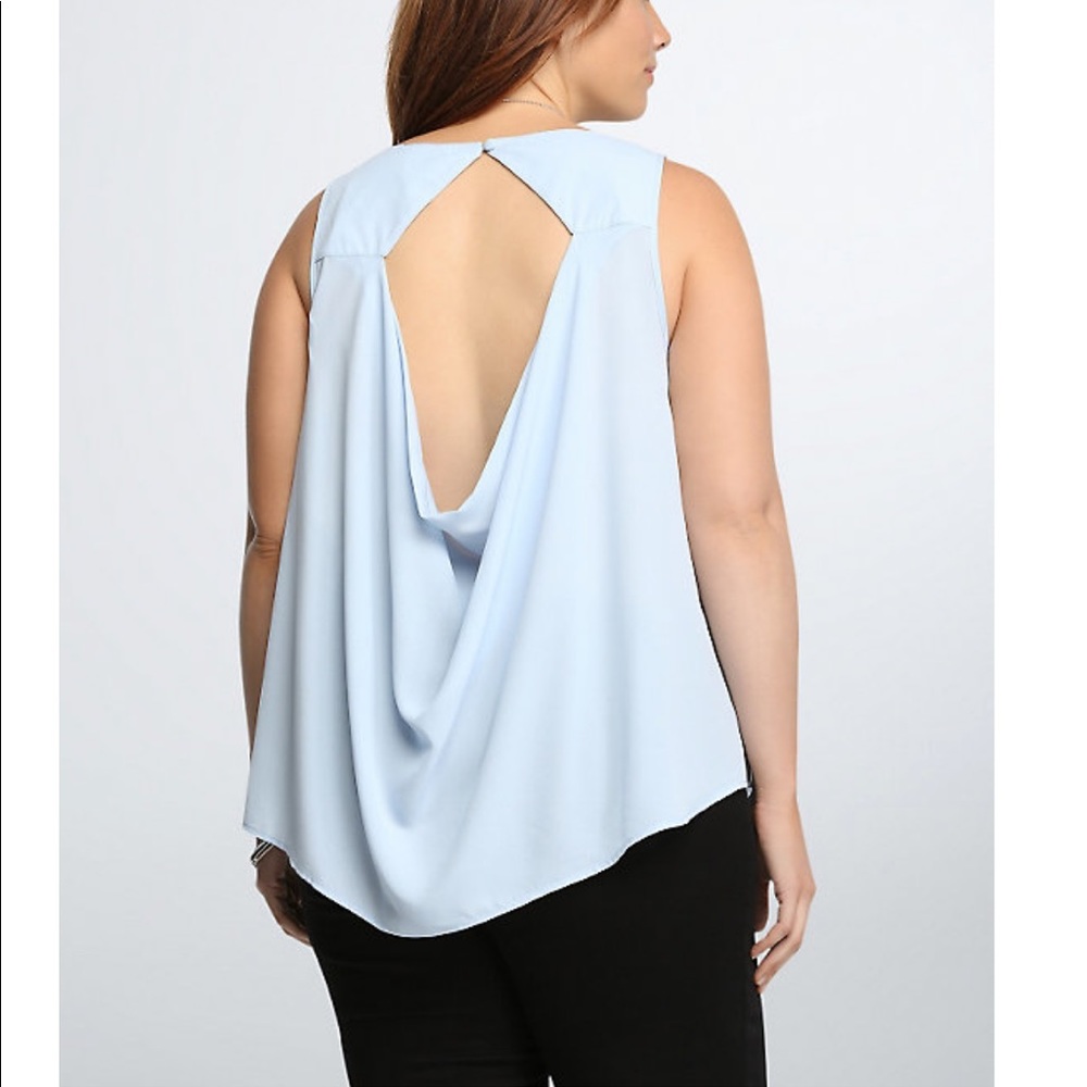Torrid Tank Size 1 Baby Blue